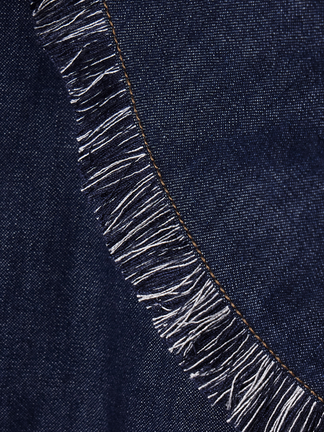 Shop Zimmermann Rhiannon Frayed Cotton-chambray Shorts In Blue