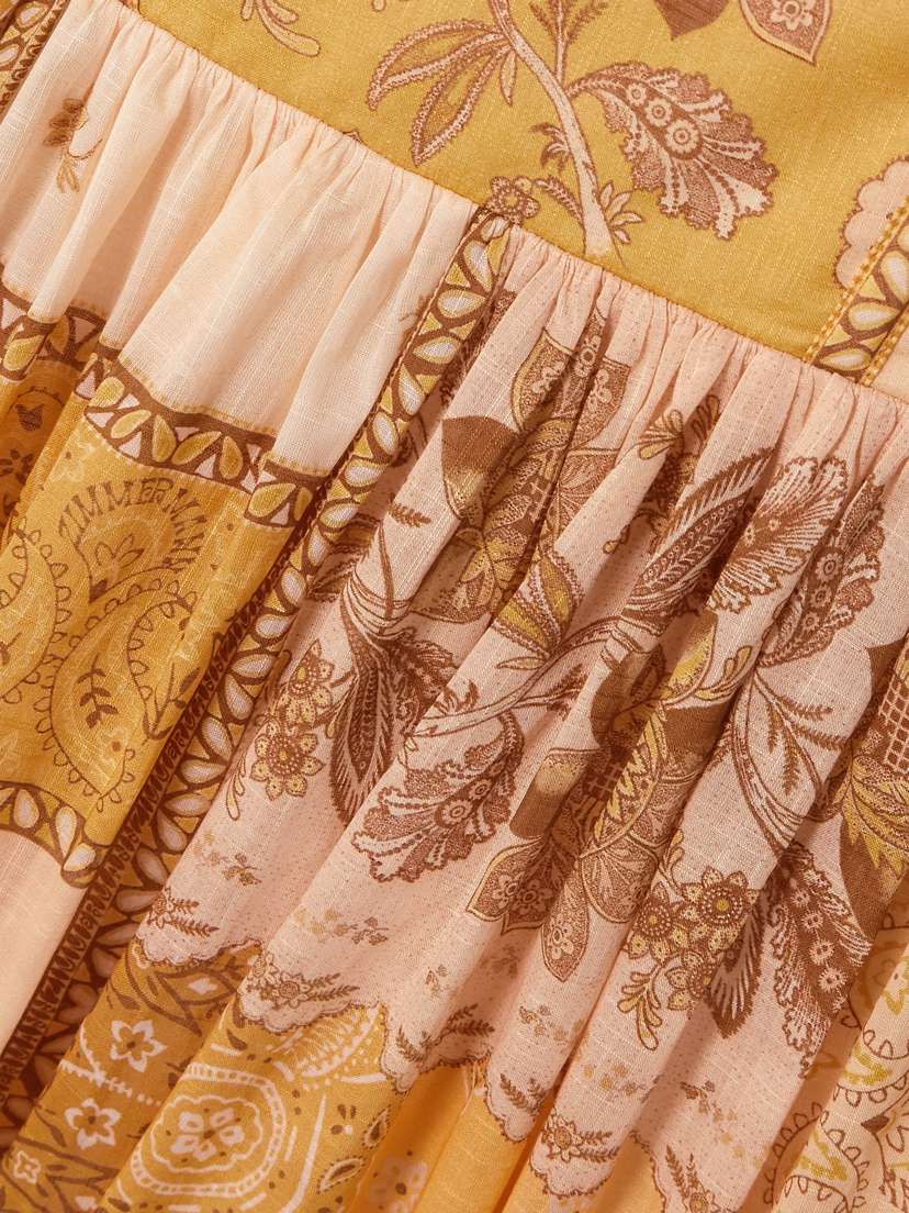 Lucky Bandana-print Cotton-voile Midi Dress | Image | 3