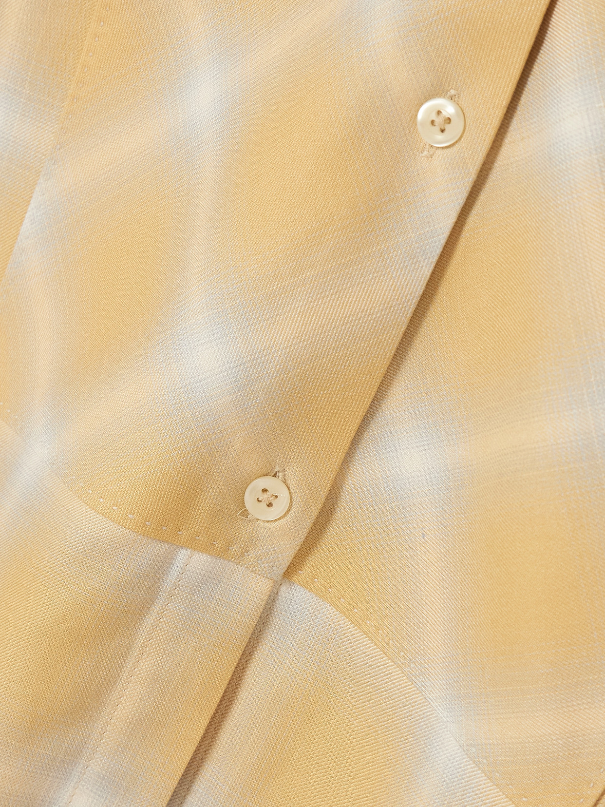 Kallmeyer Chloé Checked Voile Shirt In Gold