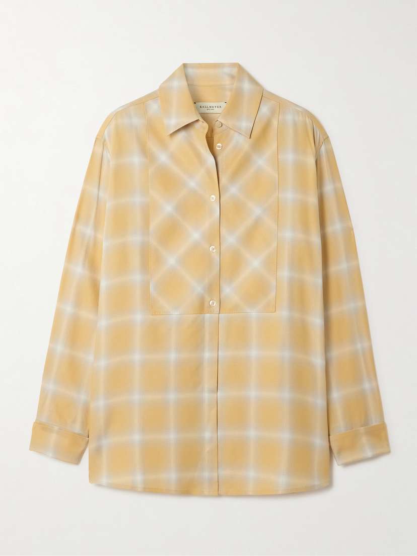 Kallmeyer Chloé Checked Voile Shirt