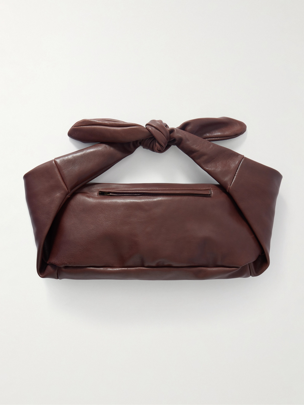 Cortana Jin Small Leather Belt Bag In Brown
