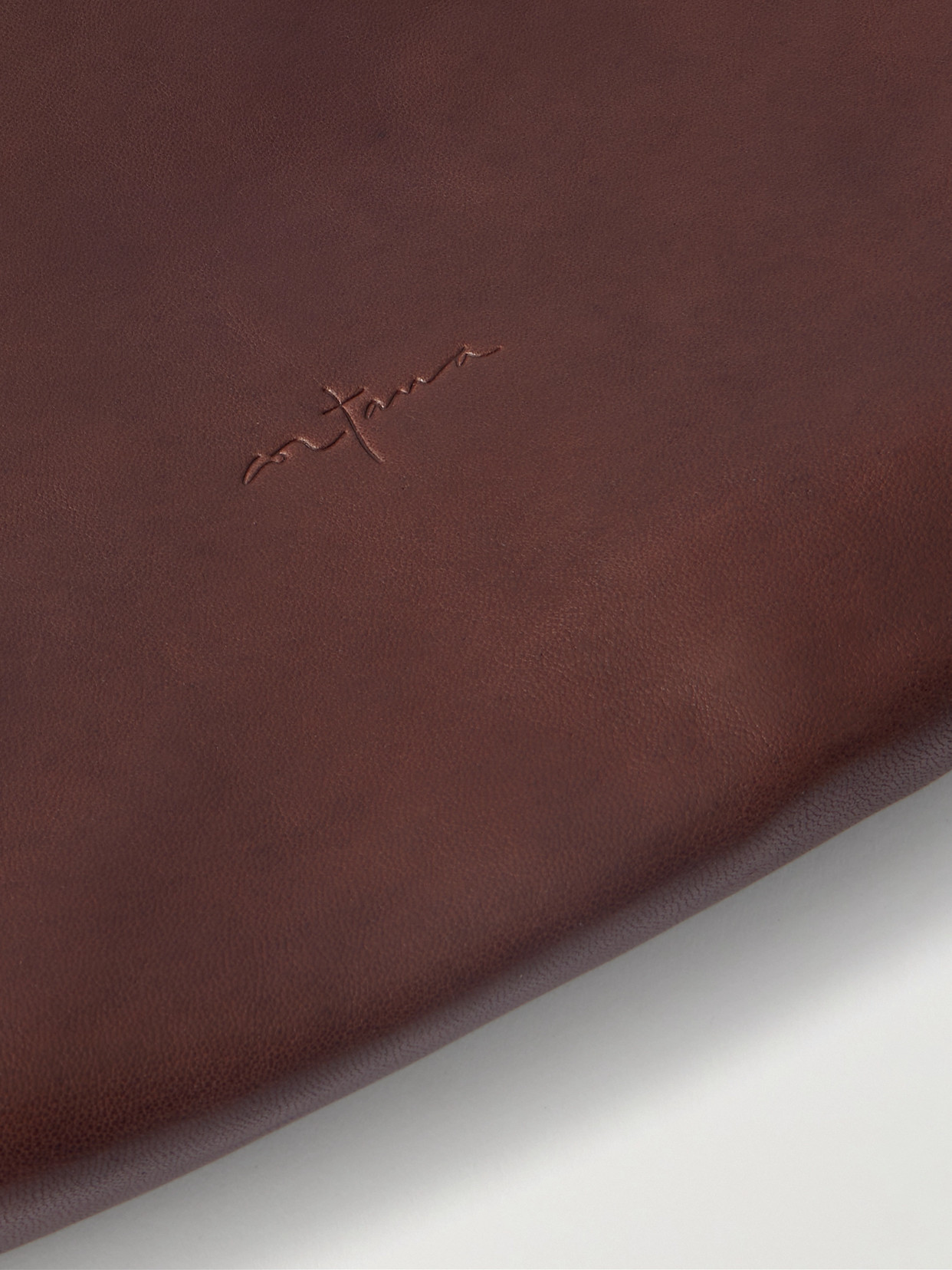 Cortana Jin Small Leather Belt Bag In Brown