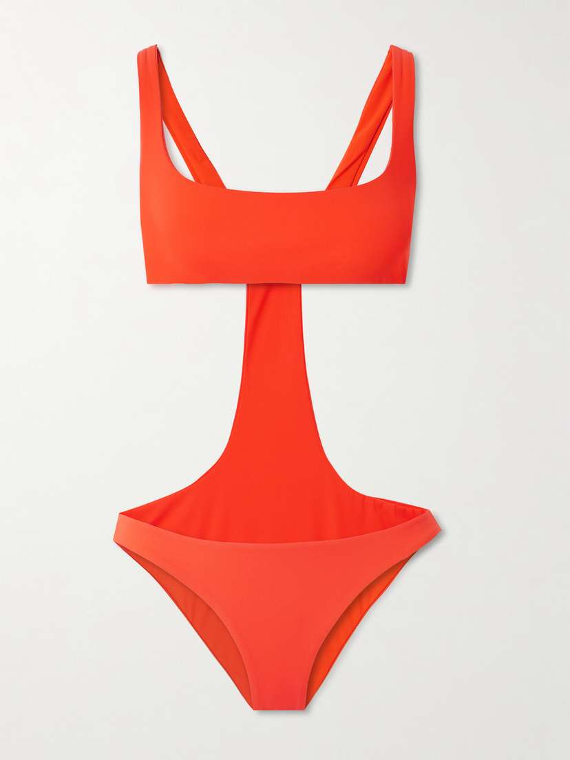 Kiki de Montparnasse La Sirene Cutout Swimsuit