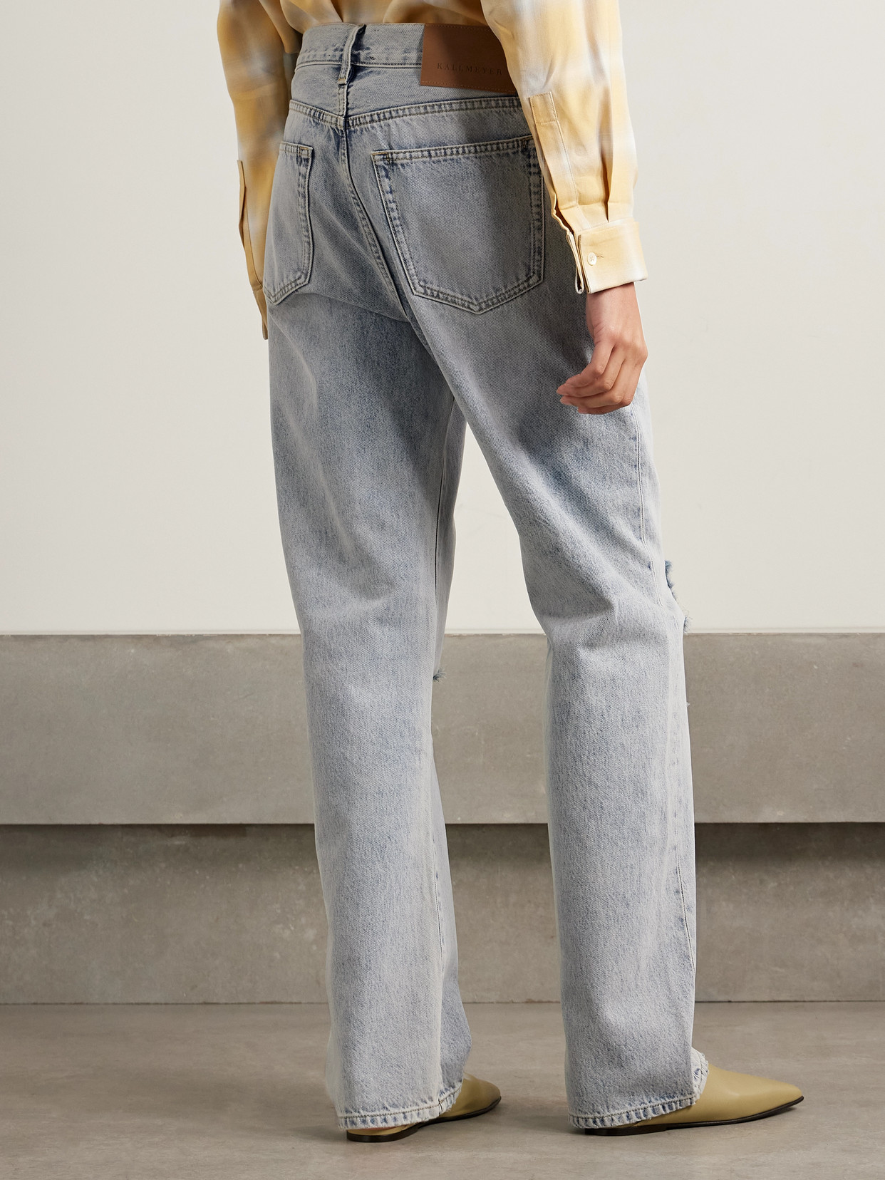 Gabby High-Rise Straight-Leg Jeans