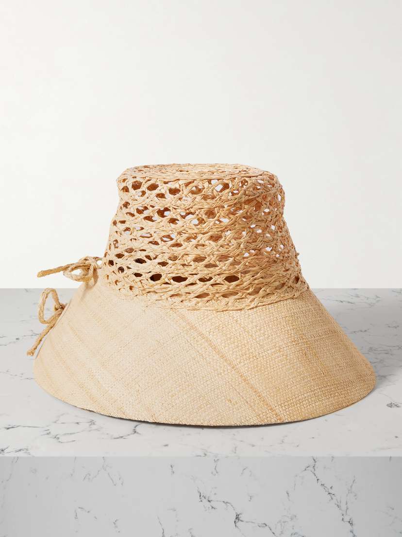 Ruslan Baginskiy Bow-detailed traw unhat