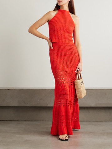 ESCVDO Reflejo crocheted cotton tank
