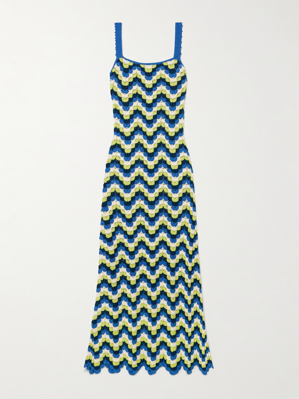 Escvdo Marea Crocheted Cotton Maxi Dress