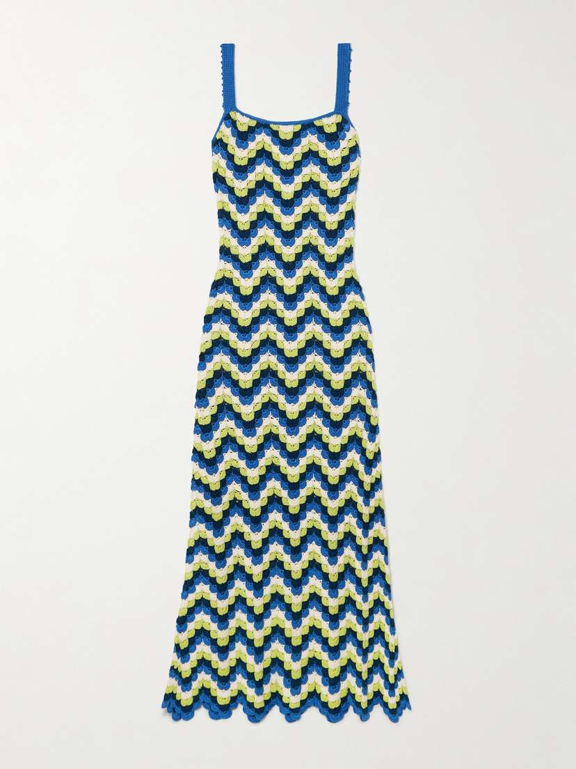 ESCVDO Marea Crocheted Cotton Maxi Dress