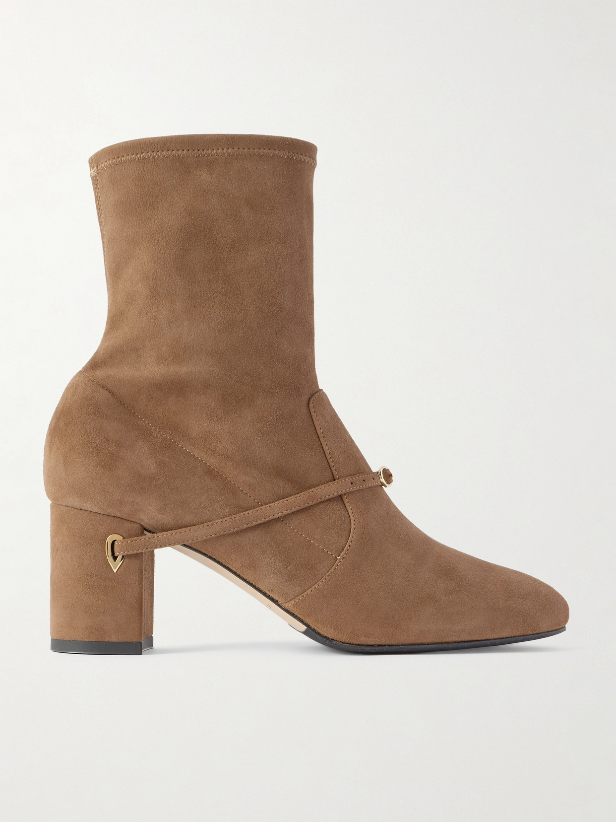 Jennifer Chamandi Dani 65 Suede Ankle Boots In Brown