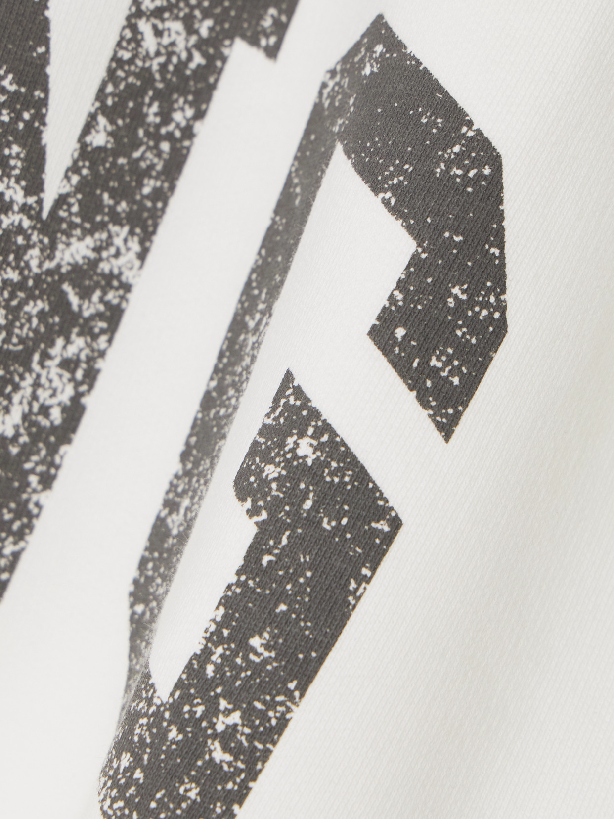 Anine Bing Jay Printed Cotton-jersey Sweatshirt In White
