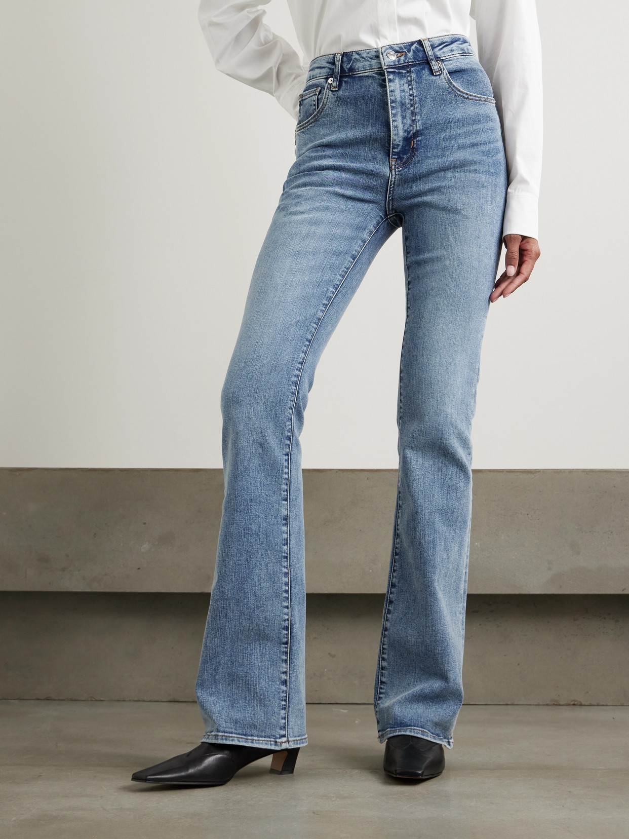 The Reboot Mid-Rise Bootcut Jeans