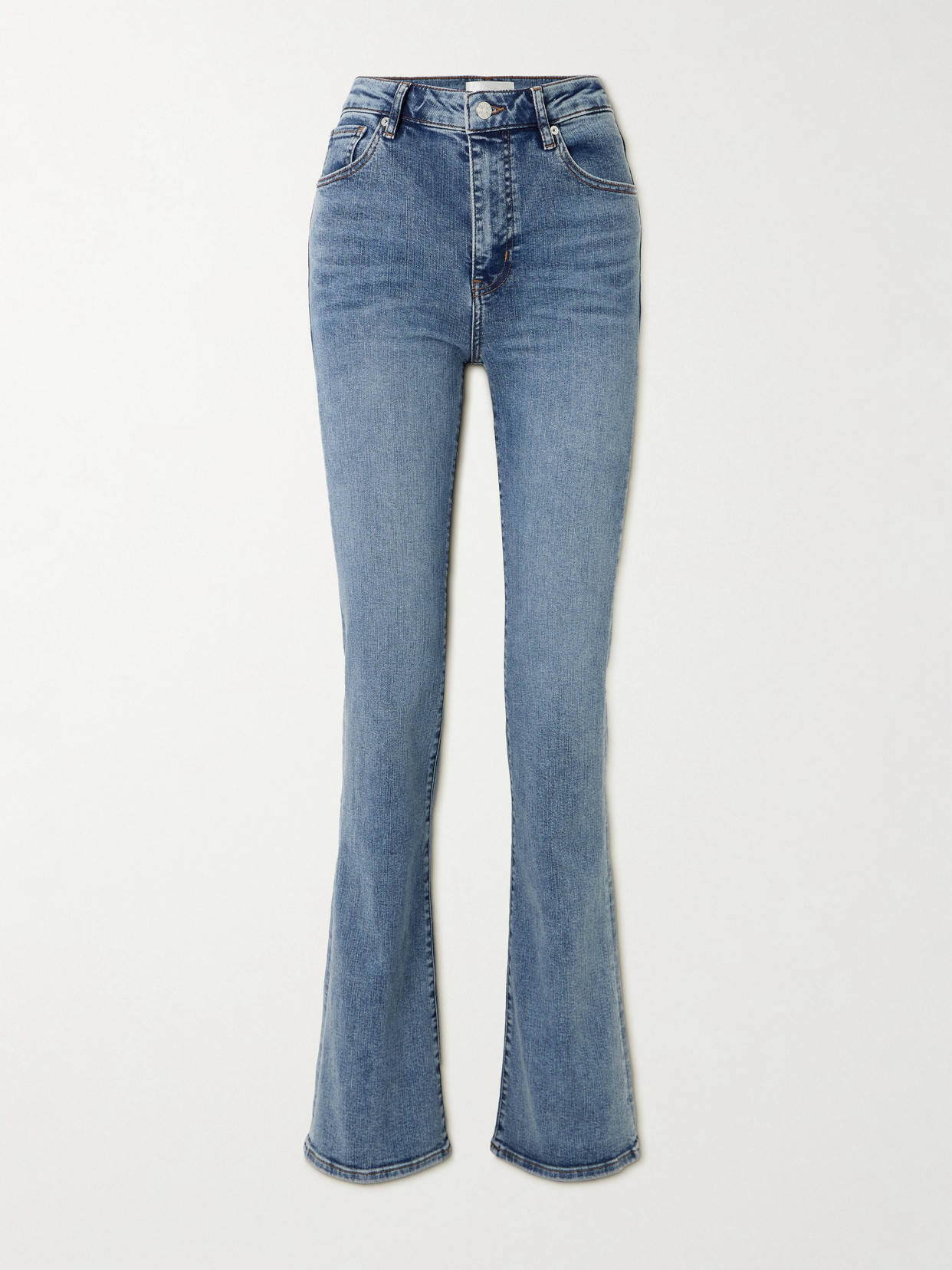 Frame The Reboot Mid-rise Bootcut Jeans