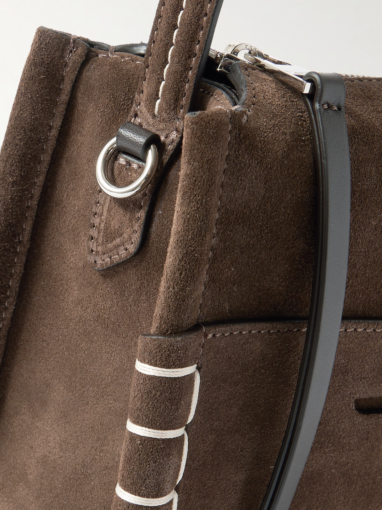 Jw Anderson Loafer Suede Shoulder Bag
