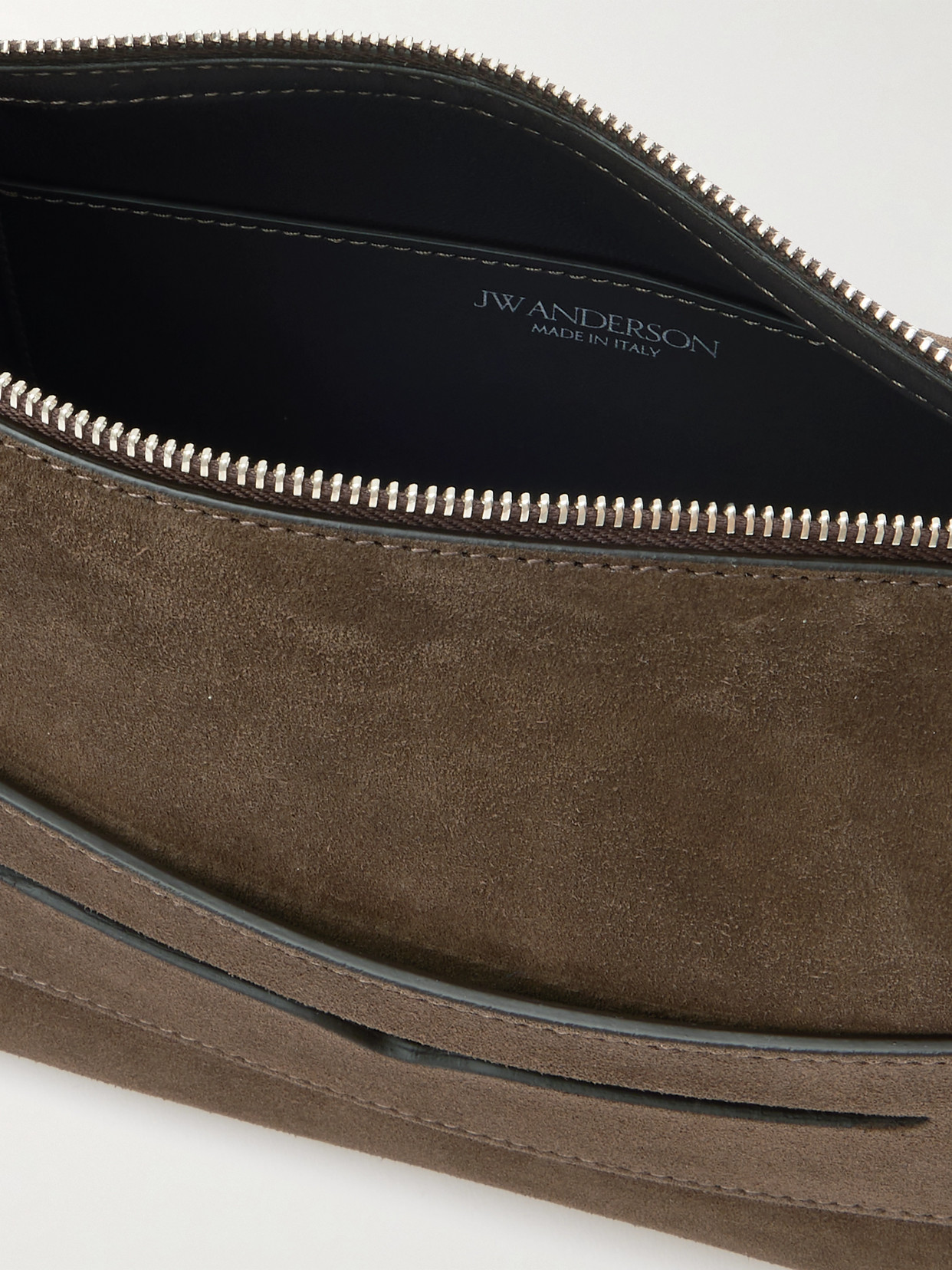 Jw Anderson Loafer Suede Shoulder Bag