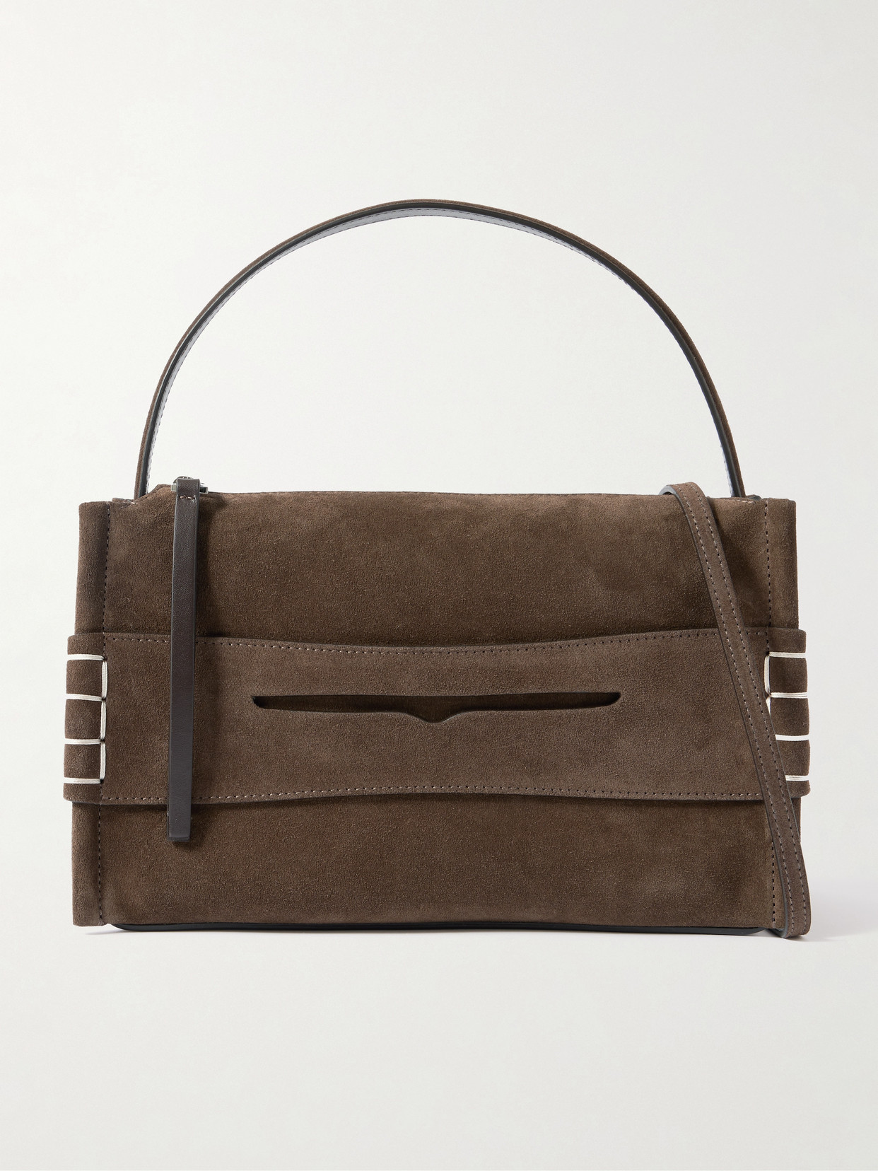 Jw Anderson Loafer Suede Shoulder Bag