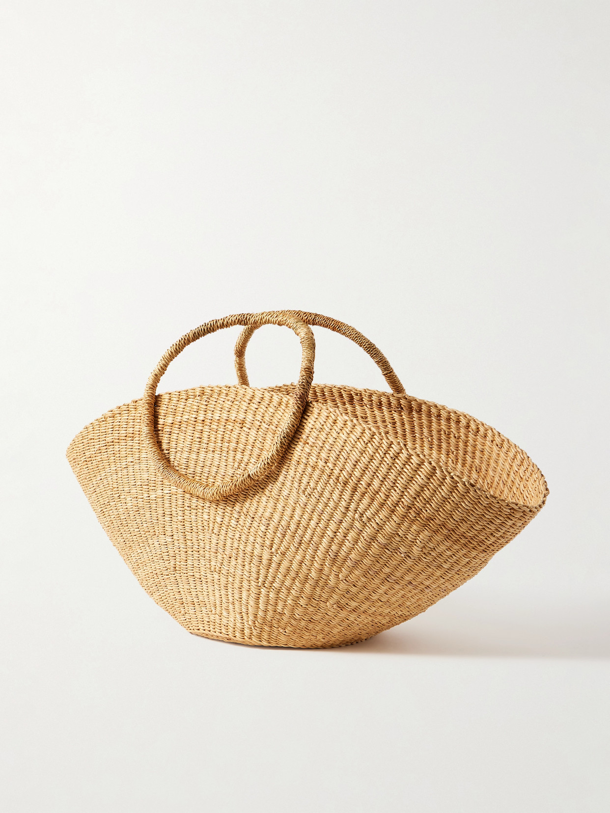 Muun Luna Woven Straw Tote