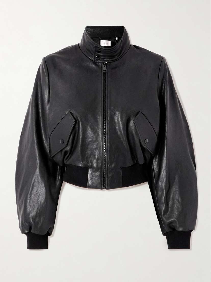 Frame The Harrington Leather Jacket