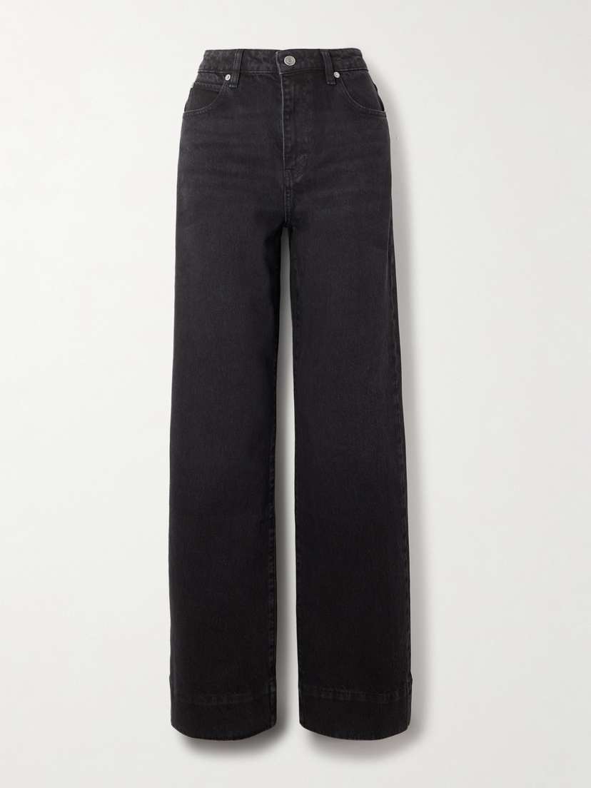 Frame The Streamline High-rise Straight-leg Jeans