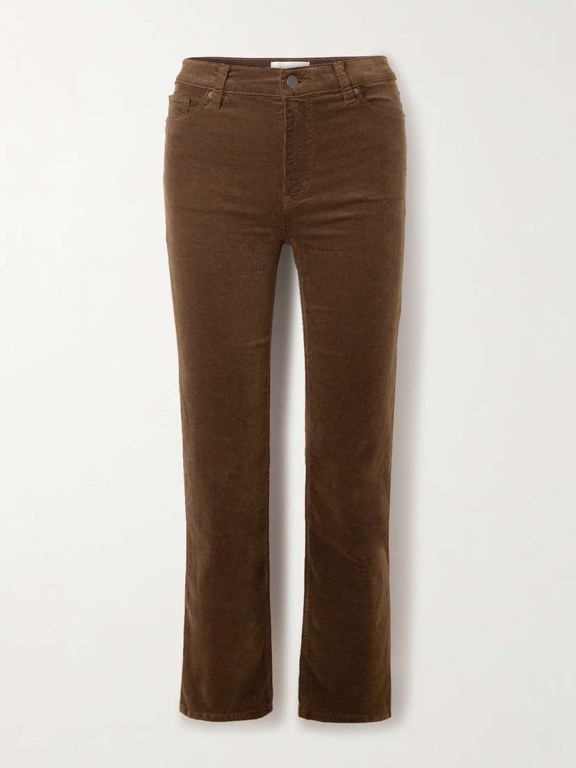 Frame Cotton-blend Corduroy Flared Pants