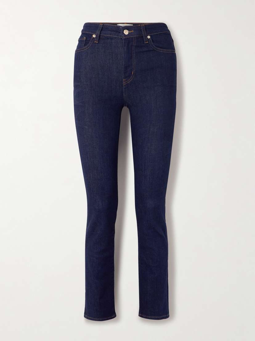 Frame The Pencil High-rise Skinny Jeans