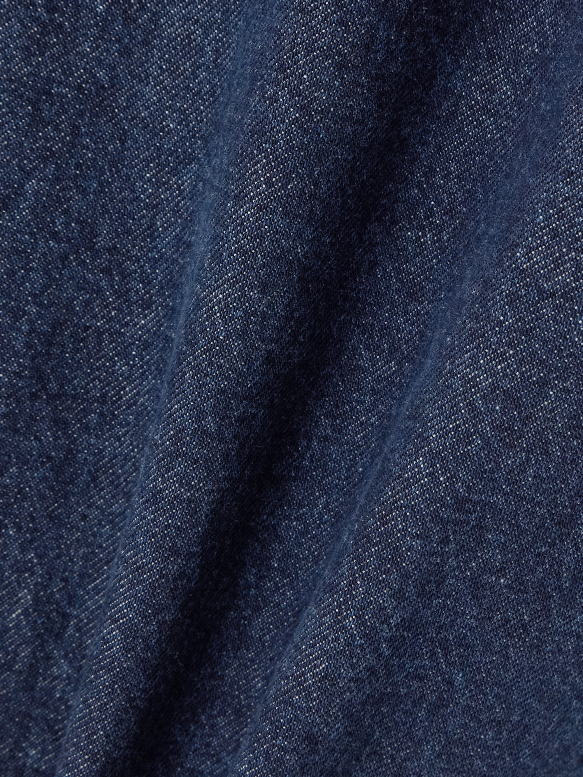 FRAME The Pinafore paneled denim mini dress thumbnail