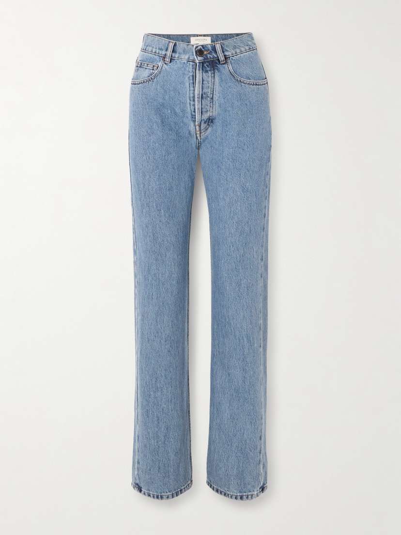 Giuliva Heritage The Demetra Mid-rise Straight-leg Jeans