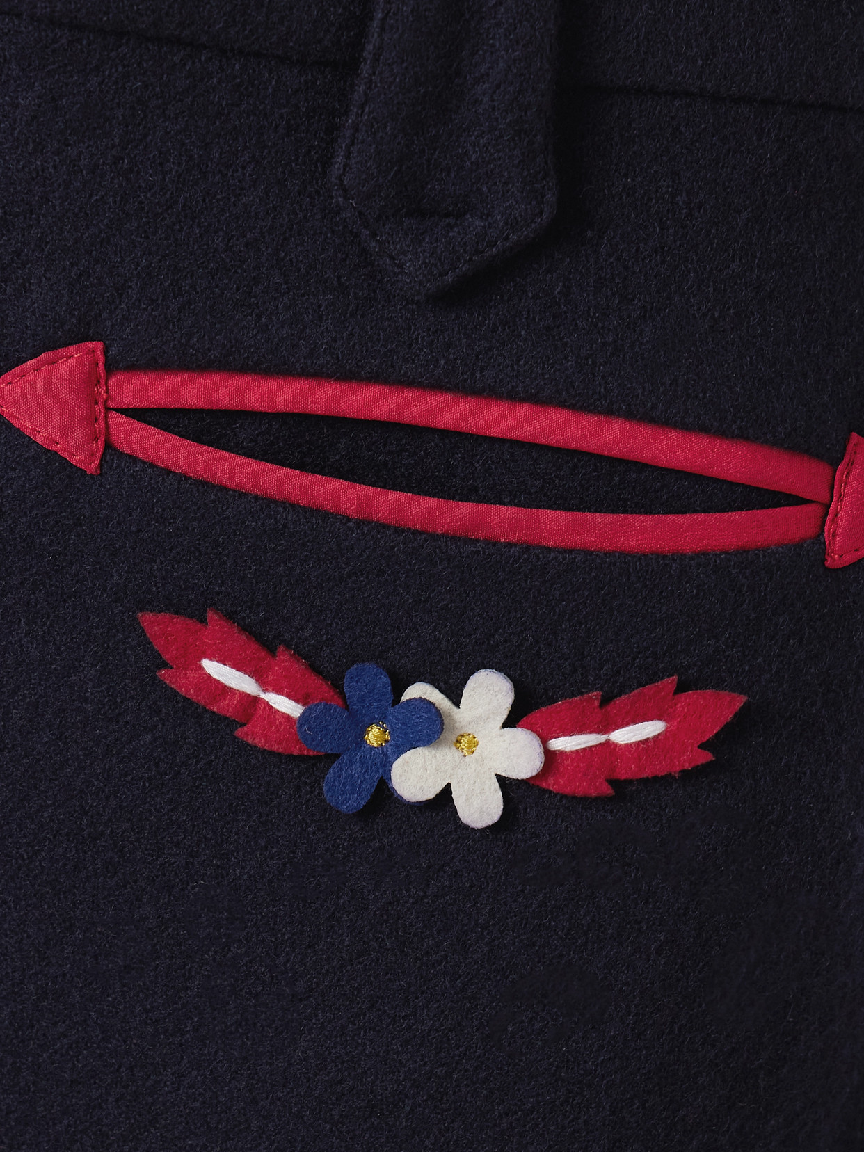 Bode Carroll Flowers Trousers In Blue