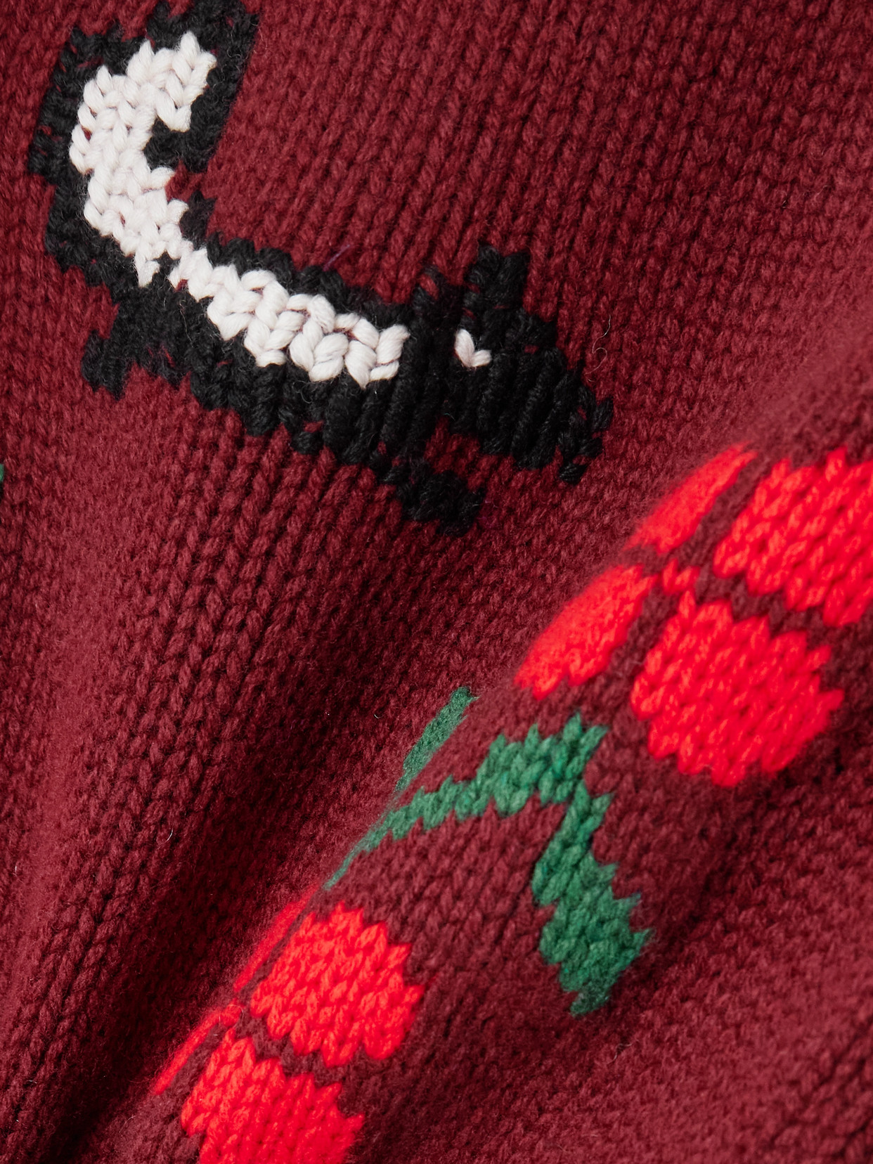 Intarsia-Knit Sweater