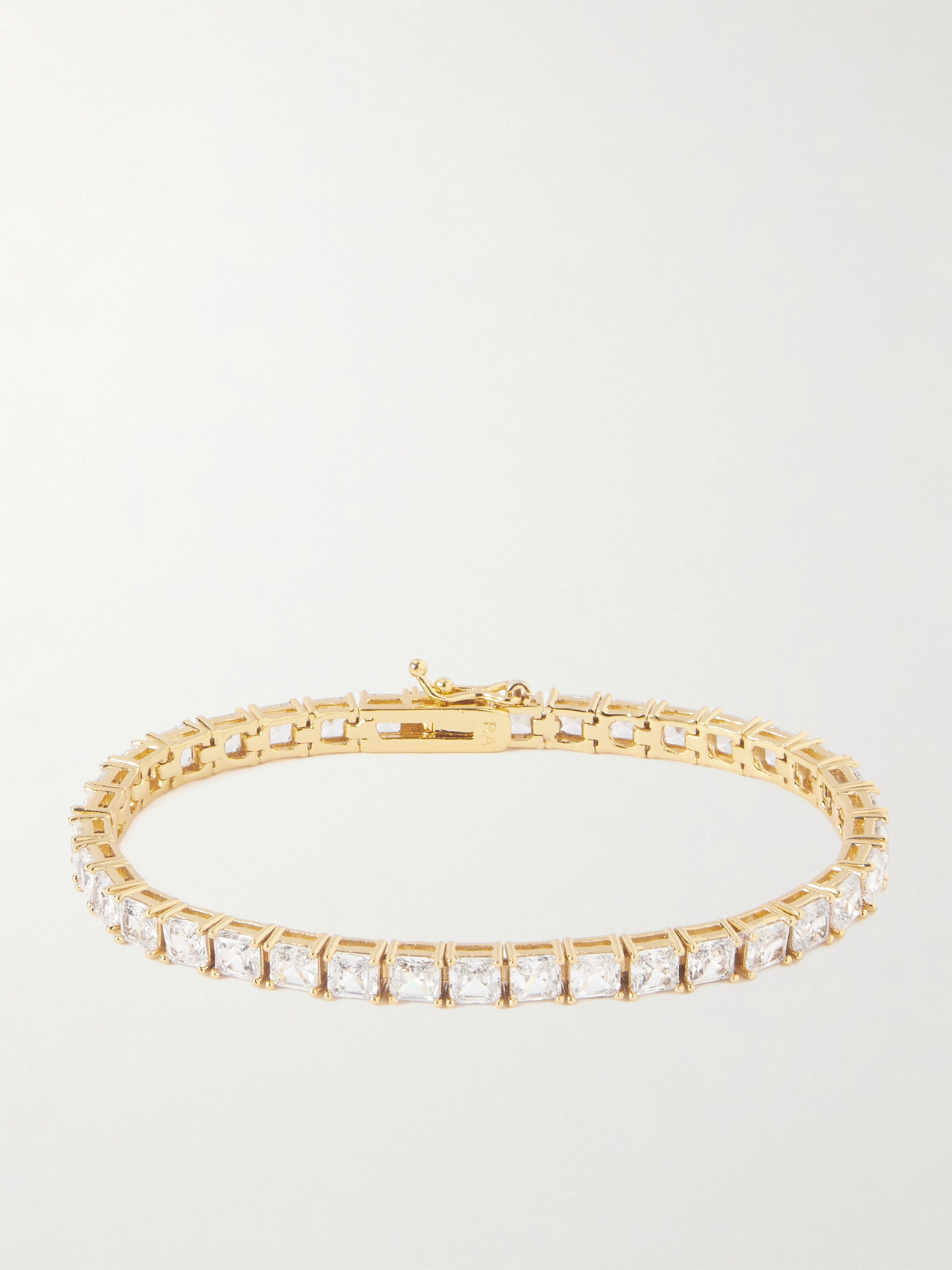 Roxanne Assoulin Gia Gold-tone Cubic Zirconia Tennis Bracelet