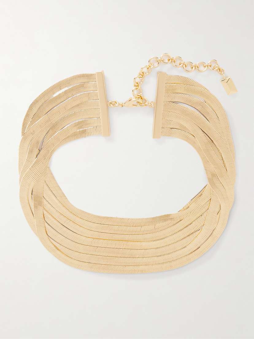 Roxanne Assoulin The Liquid Gold-tone Necklace