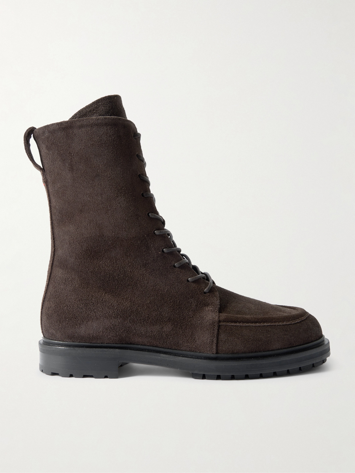 Aeyde Tate Suede Ankle Boots In Brown