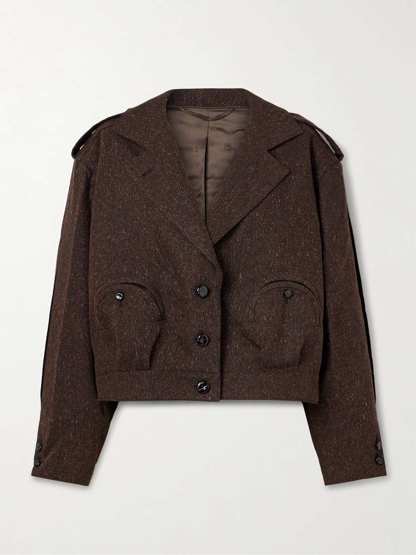 Blazé Milano Kiso Wool-blend Canvas Jacket