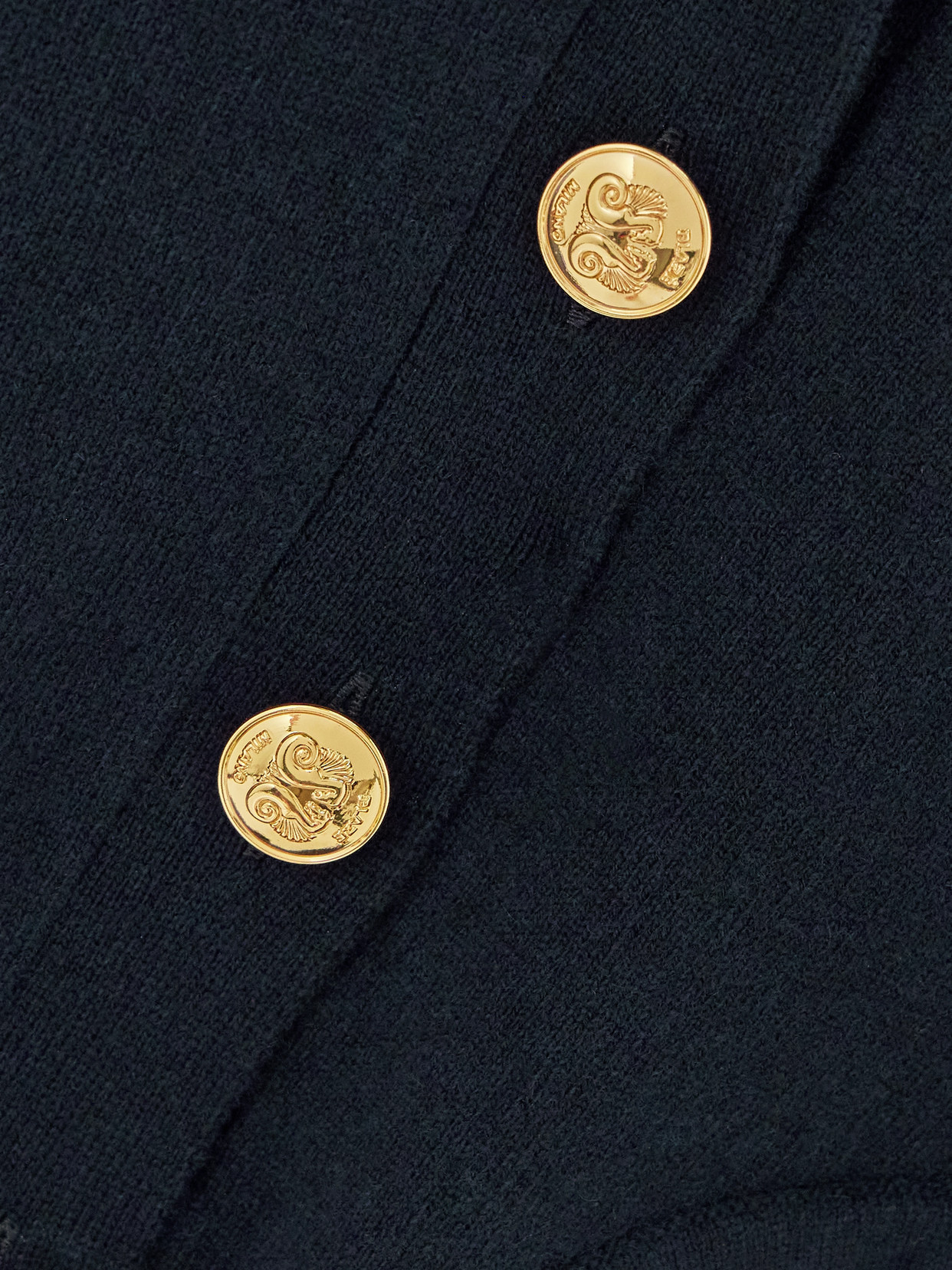 Blazé Milano Highland Wool And Cashmere-blend Cardigan In Blue