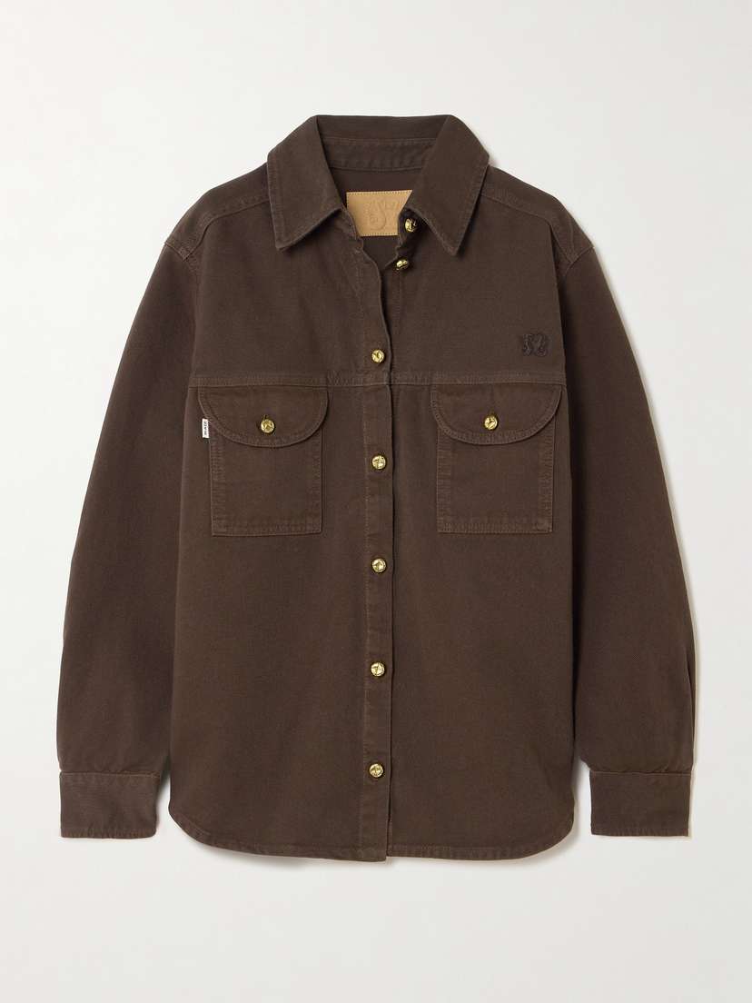 Blazé Milano Berber Embroidered Denim Shirt