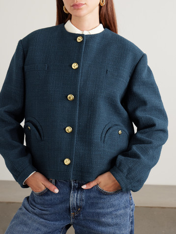 Blazé Milano Missy Gliss cotton-blend jacket