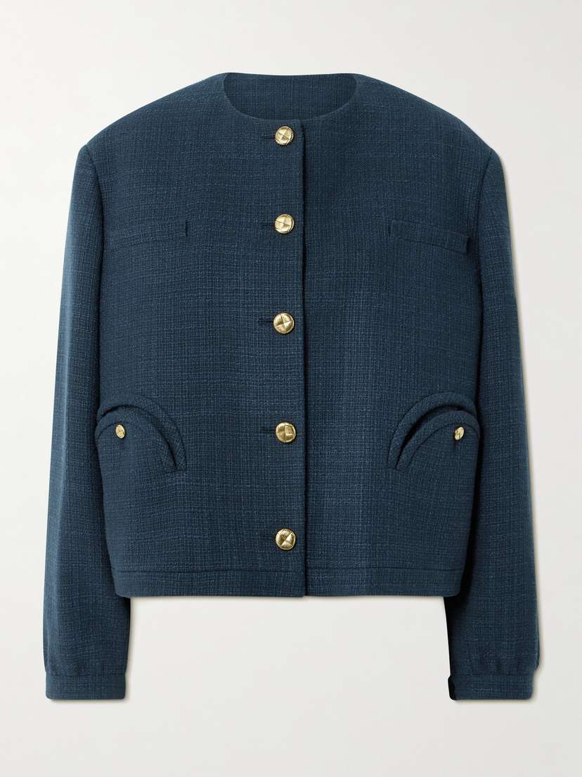 Blazé Milano Missy Gliss Cotton-blend Jacket