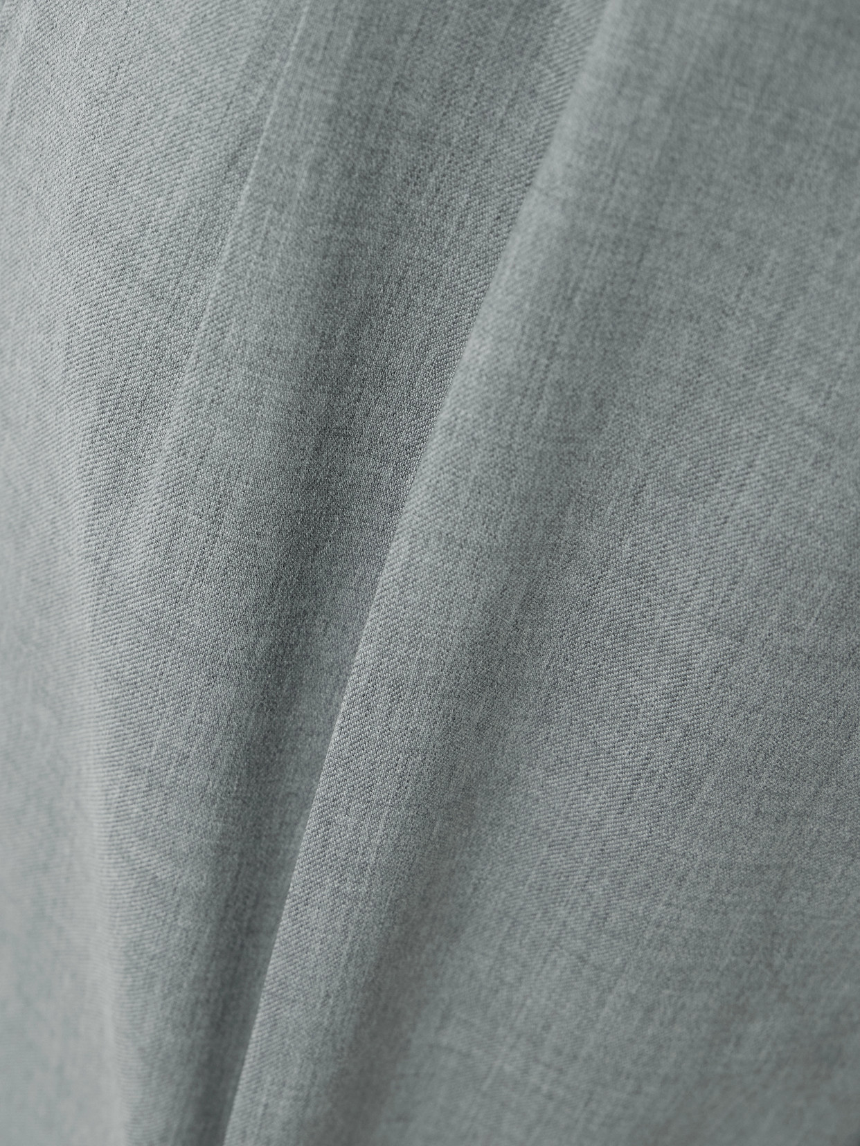 Blazé Milano Fox Pleated Wool-twill Straight-leg Pants In Gray