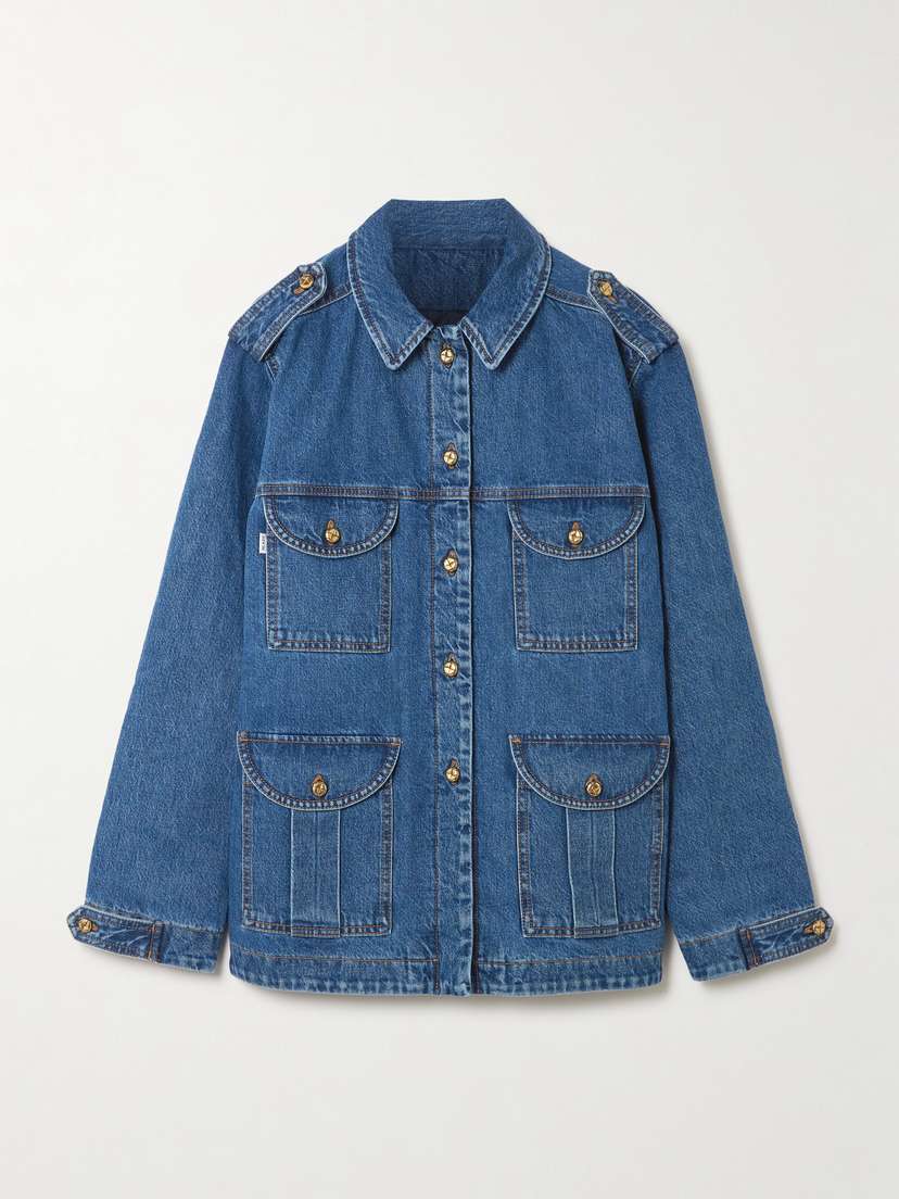 Blazé Milano Sahariana Padded Denim Jacket