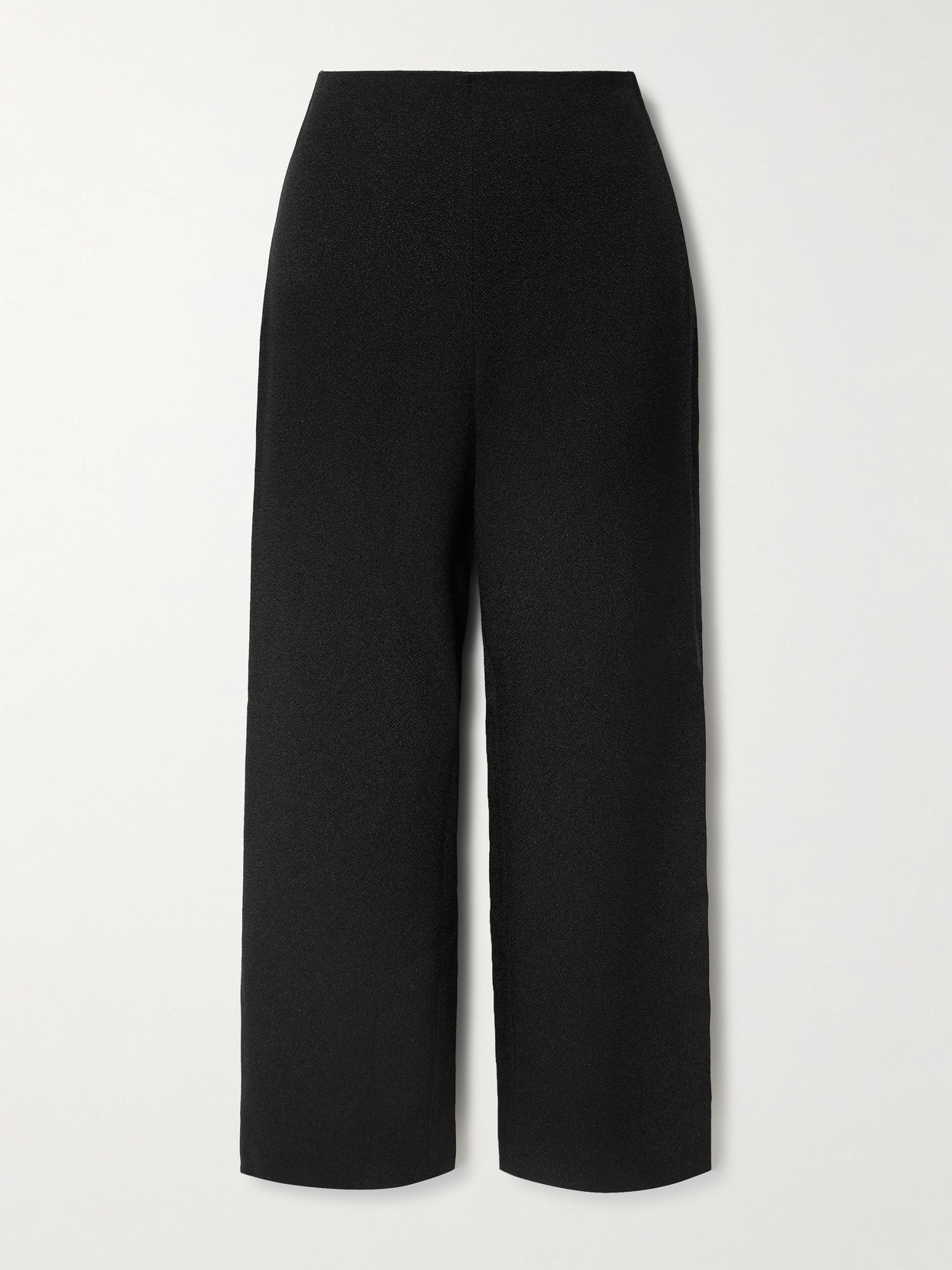 Blazé Milano Morelia Woven Flared Pants In Black