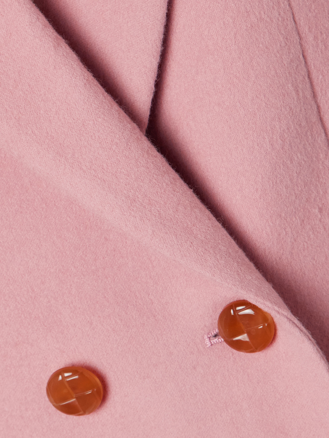 Blazé Milano Charmer Double-breasted Wool And Cashmere-blend Felt Blazer In Pink