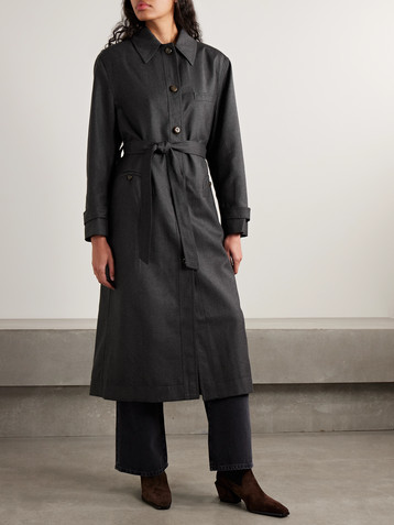 Blazé Milano Astoria Basoto wool trench coat