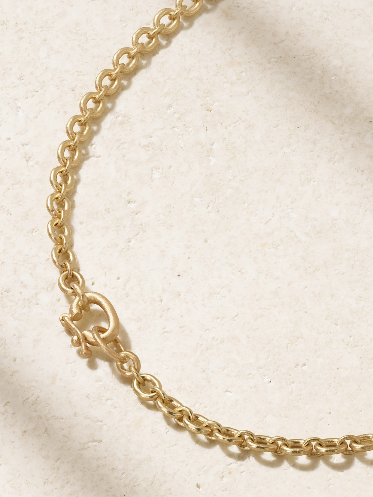 Irene Neuwirth Tropical Flower 18-karat Gold, Fire Opal And Rubellite Necklace In Gold
