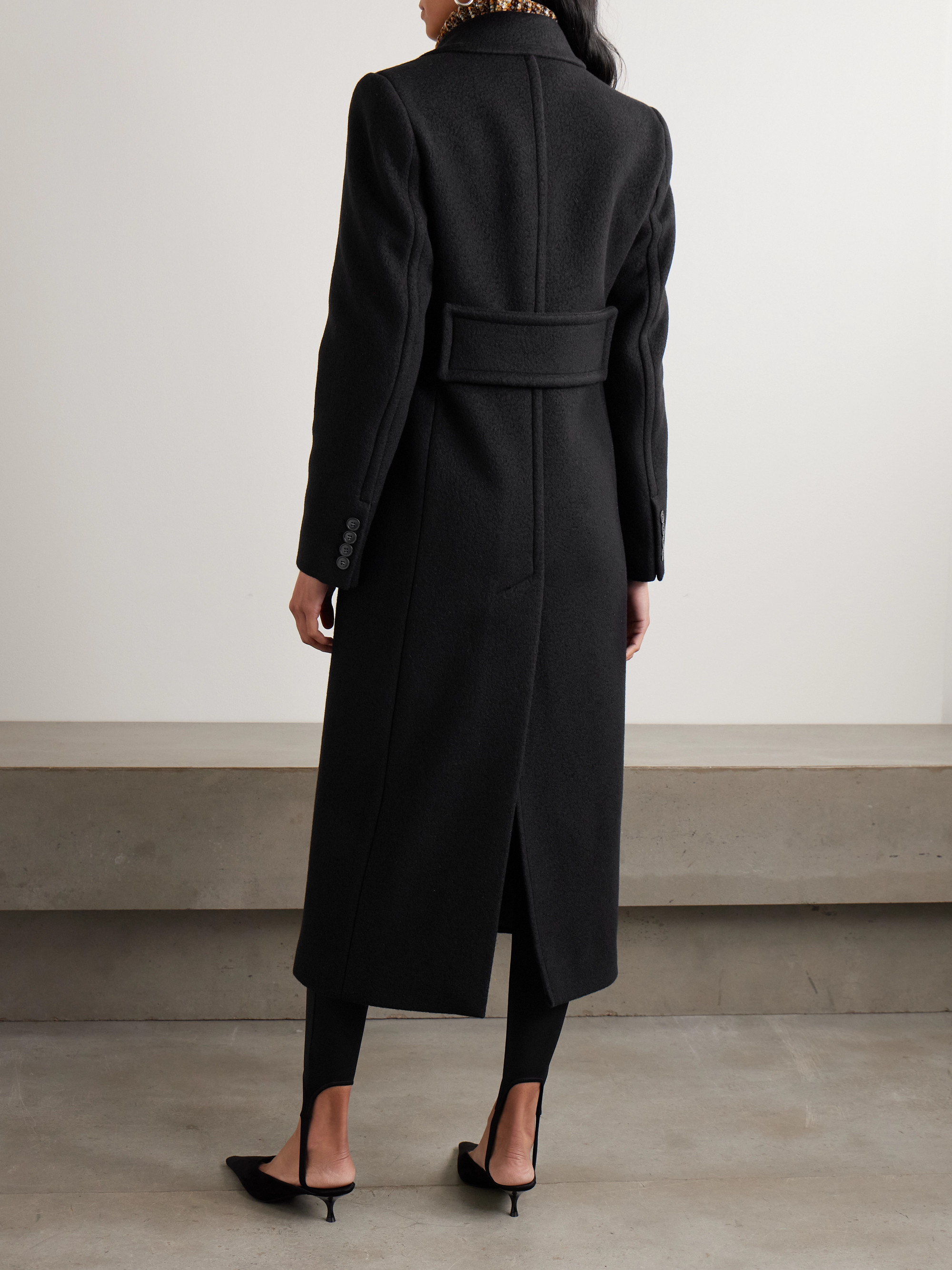 Sportmax - Comune double-breasted wool coat | Plush