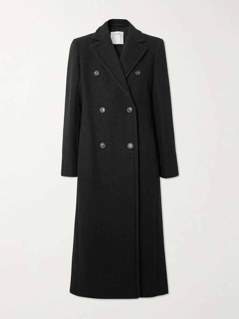 Sportmax Comune Double-breasted Wool Coat