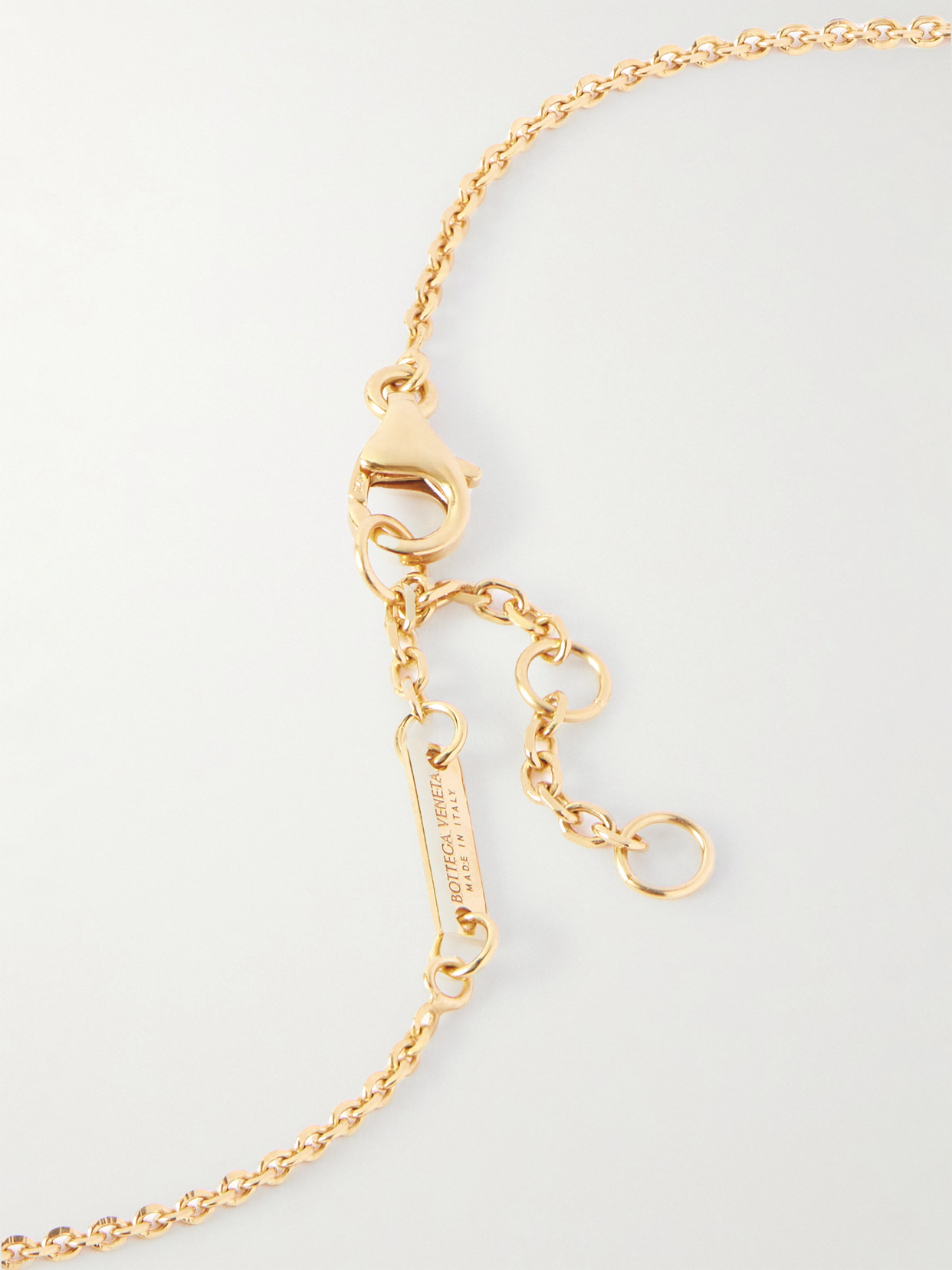 Bottega Veneta Gold-plated Crystal Necklace