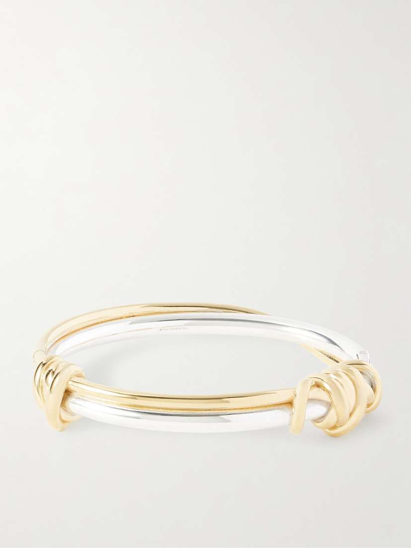 Bottega Veneta And Silver-tone Bracelet
