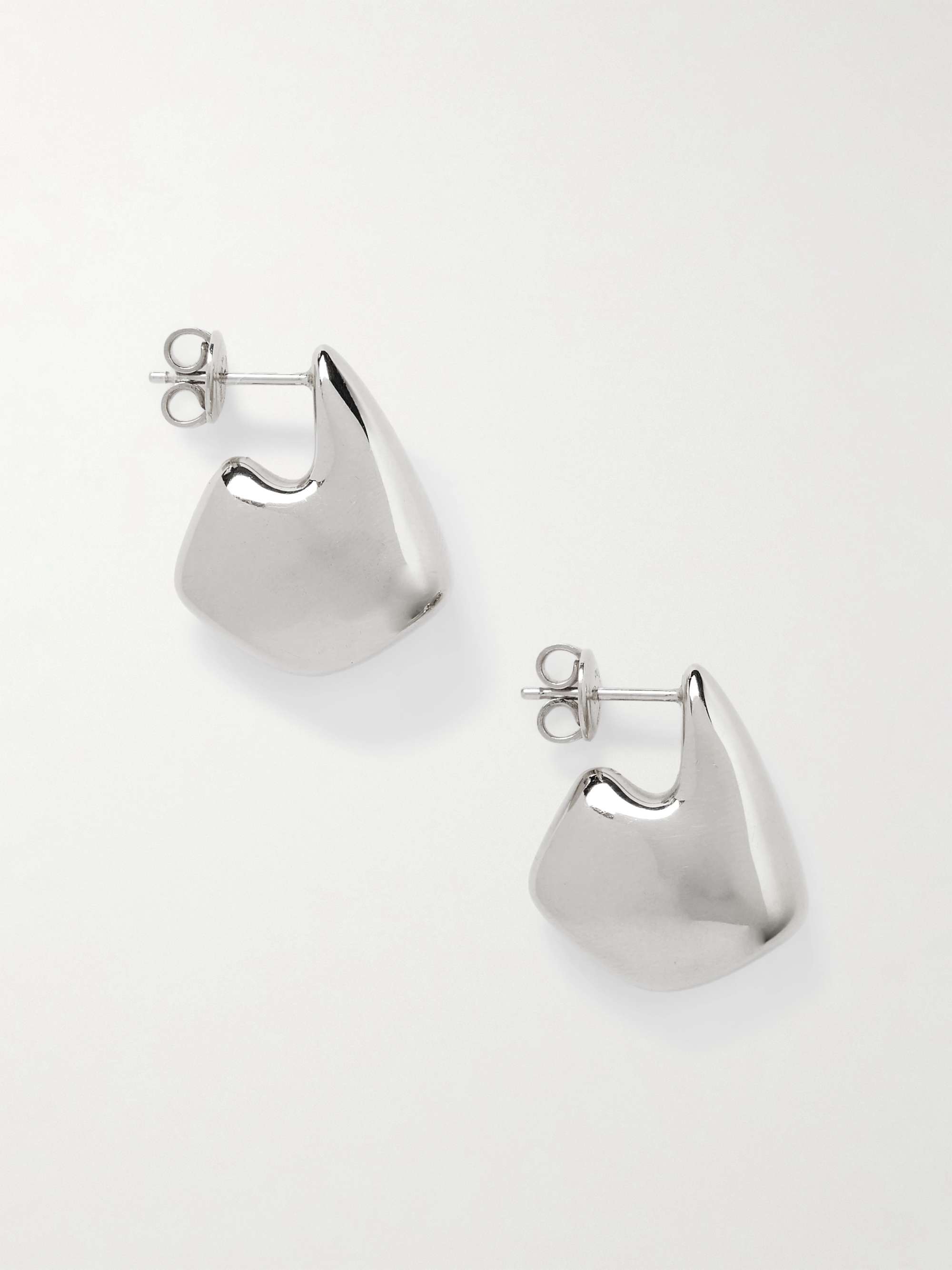 【送料無料/即納】  VENETA BOTTEGA シルバー NET-A-PORTER | ピアス アクセサリー
