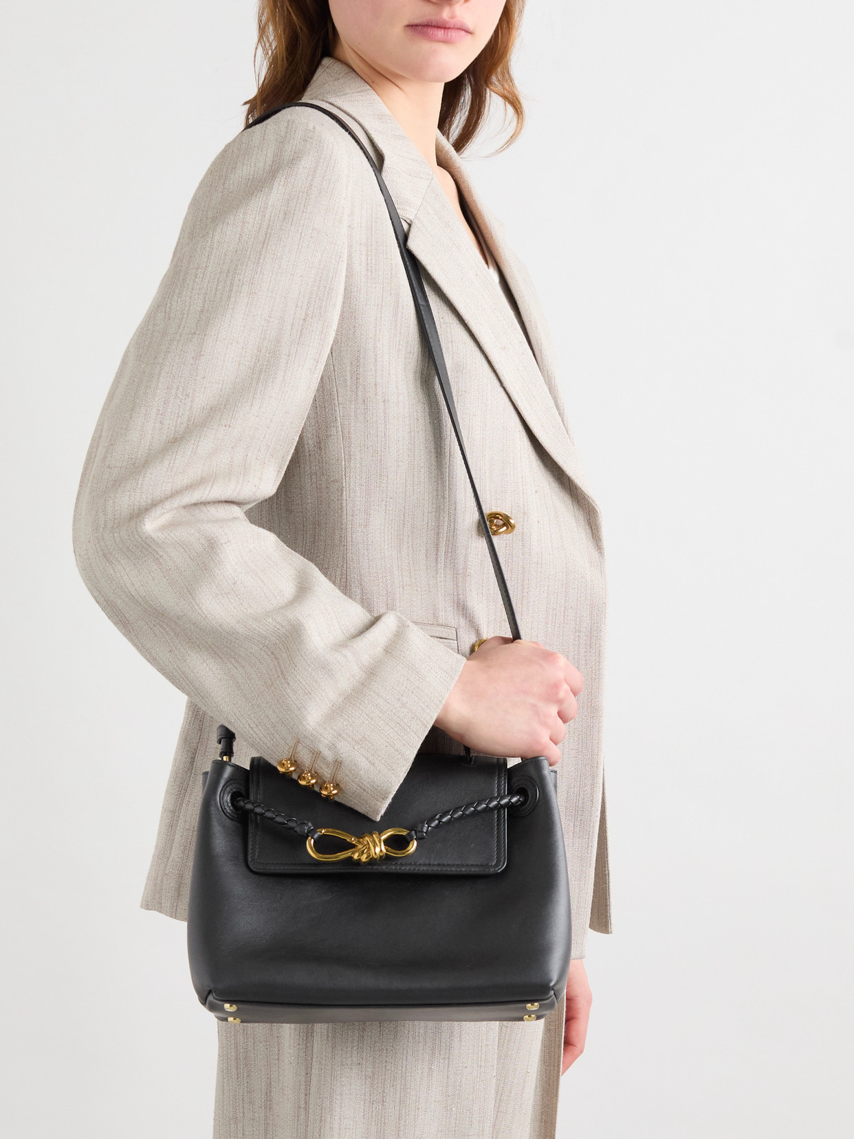 Bottega Veneta Ciao Ciao Small Leather Tote