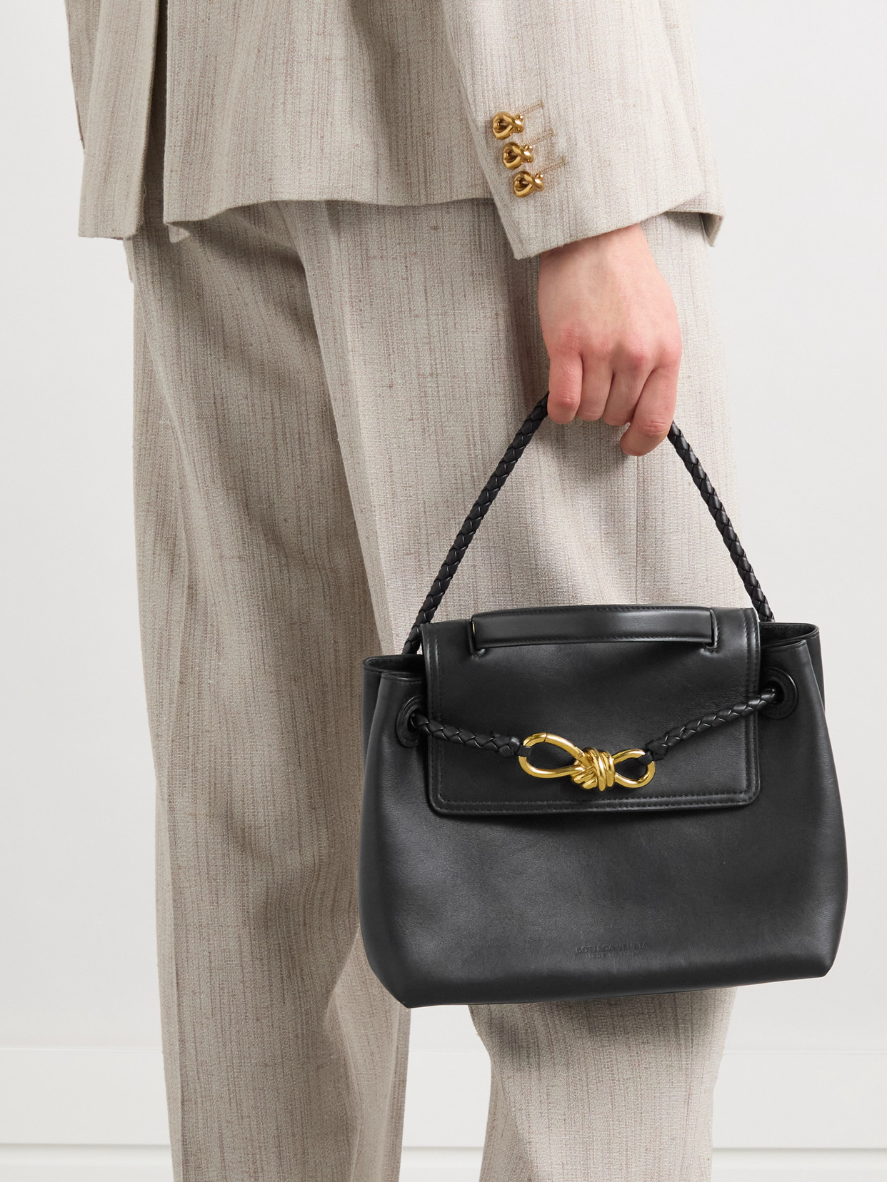 Bottega Veneta Ciao Ciao Small Leather Tote