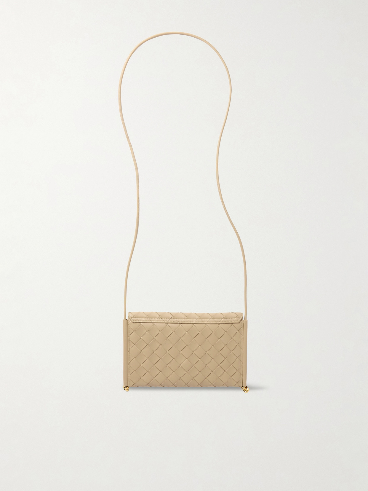 Embellished Intrecciato Shoulder Bag